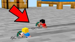 Fiquei PEQUENO e QUEBREI TUDO no Minecraft!