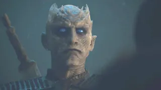 Arya Kills The Night King ~ Brightened Version