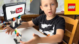 Подставка для телефона из LEGO