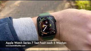 Apple Watch Series 7 Test Fazit nach 5 Wochen
