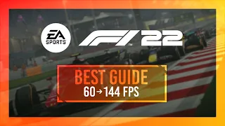 BEST Optimization Guide | MAX FPS | F1 2022