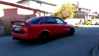 Audi 80 2.2 turbo Launch