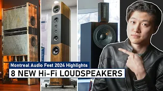 Montreal 2024 Audio Show Highlights! TOP 8 New Audiophile Loudspeakers 😮