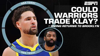 Kyrie returns to Brooklyn with Mavs + Could Warriors look to trade Klay Thompson? | NBA Today