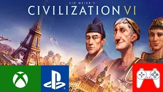 Civilization VI Consoles, Controls + PS4 Players Get Free DLC! (Xbox One, PS4)