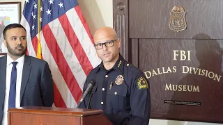 Police Chief Eddie García gives update on joint operation  targeting violent crimes near Fair Park