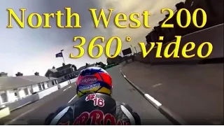 360° View of a NW200 practice lap