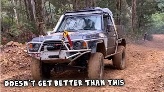 SKETCHY River Crossing In The Vic High Country | EPIC Kings Birthday weekend Trip