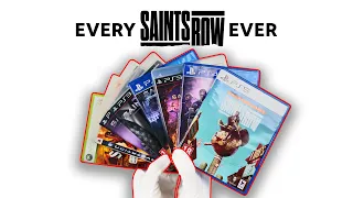 Unboxing Every Saints Row + Gameplay | 2006-2023 Evolution