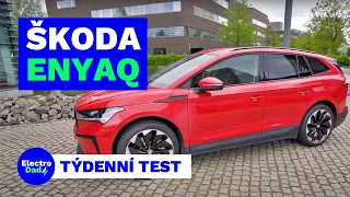 ŠKODA ENYAQ iV (2021) - týden s českým elektromobilem | Electro Dad # 236