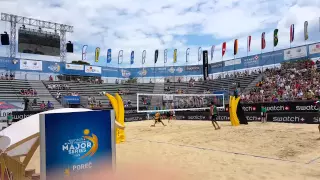 Adrian Carambula Skyball at Beach Majors Porec 2015