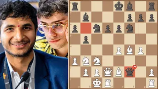 The Poisoned Pawn || Vidit vs Alireza Firouzja || Round 6 || FIDE Candidates (2024)