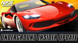 Need For Speed No Limits - UNDERGROUND INSIDER UPDATE | NEW CARS, PERFORMANCE PARTS REFRESH & MORE