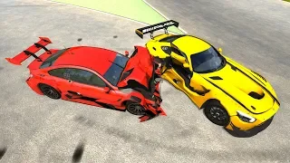 Out Of Control Crashes #16 - BeamNG Drive Realistic Car Crashes