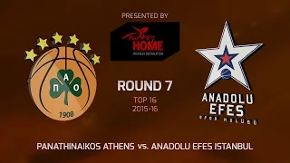 Highlights: Panathinaikos Athens-Anadolu Efes Istanbul