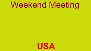 Weekend Meeting 23-24 September 2023 UNITED STATE