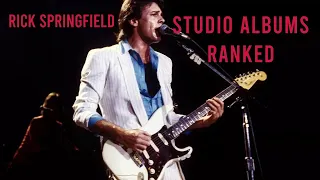 RICK SPRINGFIELD Studio Albums Ranked WORST TO BEST