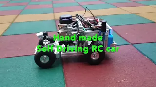 Hand made fully metal base Self driving RC Car - ROS2 support