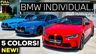 2023 BMW M4 Competition xDrive Convertible FIVE INDIVIDUAL Paints WHICH Is The BEST?! FULL Review