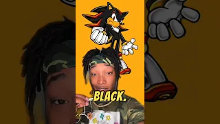 Which Sonic character did SEGA intend to make Black