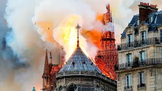 Hearts Break Watching Notre Dame Cathedral Burn