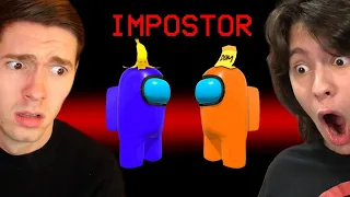 SENDO IMPOSTOR com MEU AMIGO!!! (SKORPION vs LIPÃO) Among Us