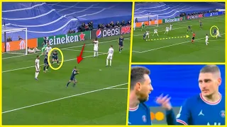 😯🙀 Lionel Messi appeared furious with Marco Verratti after his PSG teammate didn’t pass to him