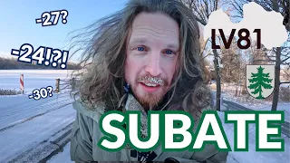 📍 Subate - Latvia's COLDEST city?!? | LV81 🇱🇻 VLOG #2 | ENG+GER subtitles