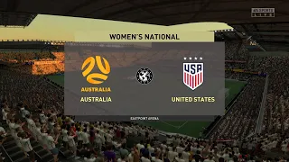 Australia (W) vs USA (W) (30/11/2021) Club Friendlies FIFA 22