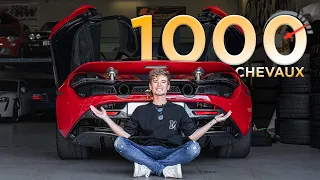 1.000 CHEVAUX 🥵 Cette McLaren 720s m'a Terrifié 😰