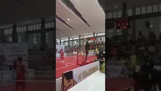 Detik-detik Team Sepak Takraw Mens Doble Indonesia Taklukkan Thailand Asean School Smarang 2019