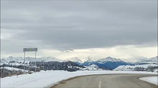 Спускаемся с перевала Гум-Баши. держим курс на Домбай. Карачаево-Черкесия