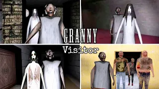 Granny As A Visitor In All DVloper Games Full Gameplay - Slendrina All Games And The Twins Latest