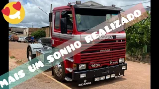 SCANIA 143 V8 1993 RESTAURADO NOS PADROES EUROPEUS!!! ESPETÁCULO!!!