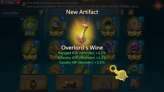 Lords Mobile - RANK 2 ARTIFACT RANKINGS :D