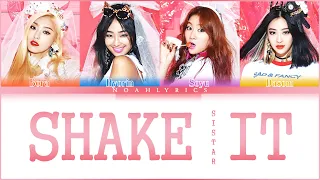 Sistar(씨스타)-Shake It-Color Coded Lyrics-(Eng/Rom/Han)#ThankYouSISTAR