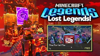 Minecraft Legends Challenge Map! ▫ How To Beat Lost Legends: The Portal Pile