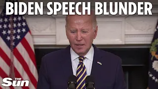 President Biden 'forgets Hamas name', days after confusing President Macron with dead predecessor