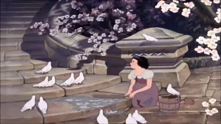 Singing Snow White (Japanese) I'm Wishing/One Song HQ trans+lyrics+movie 白雪姫 日本語吹き替え
