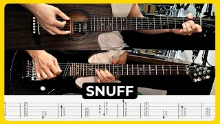 Snuff - Slipknot | Tabs | Guitar Lesson | Cover | Backing Track | Tutorial | All Guitar Parts