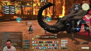 CohhCarnage is disgusted by the elephant boss in FFXIV Endwalker