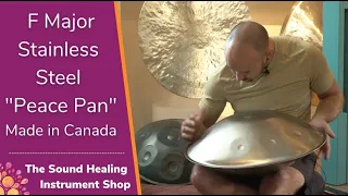 F Major Stainless Steel Hand Pan Made in Canada