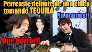 Estos Coreanos borrachillos empezaron a ODIAR TEQUILA! POR QUE!!??