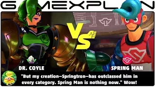 ARMS - Dr. Coyle Grand Prix Intros Against Every Opponent (+Post Credits Pic!)