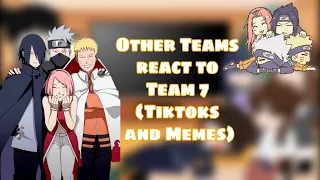 Other Teams react to Team 7 (Tiktoks and Memes) [ ⚠️Read Description⚠️ ]