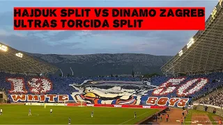 KOREOGRAFIJA TORCIDE | Hajduk Split vs Dinamo Zagreb 1-1 | 21-10-2022