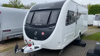 Swift Elite 580, Used Caravan for sale at Webbs Caravans Salisbury, SP4 6QX