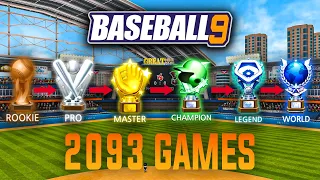 Playing EVERY League In Baseball 9!