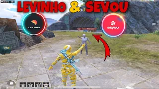 😱OMG! I MET LEVINHO AND HIS BROTHER SEVOU IN SAME LOBBY | CBROWN PUBG MOBILE