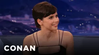 Felicity Jones Teaches Conan "Brummie" Slang | CONAN on TBS